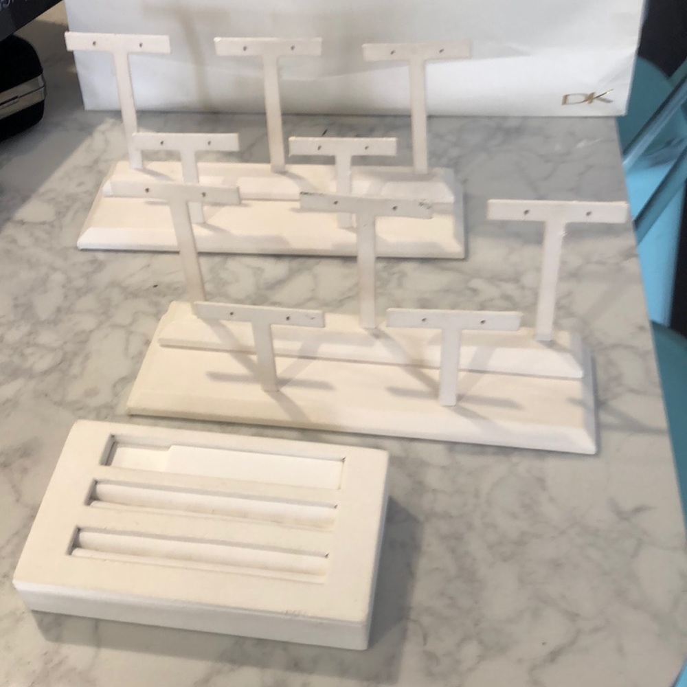 Ring and earring displays
